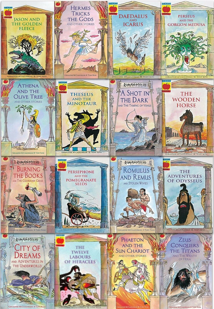 Ancient Myths collection 16 books by Geraldine McCaughrean