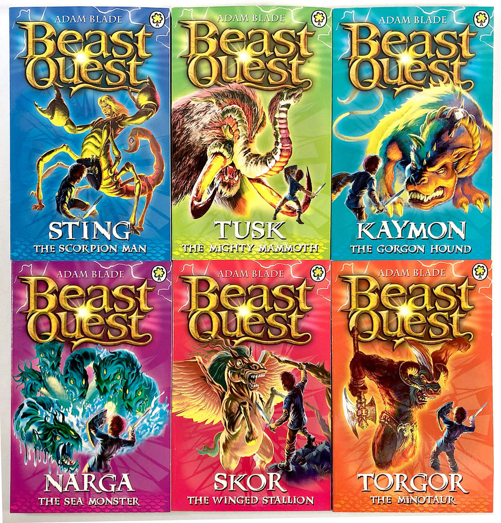 Beast Quest Box Set Series 3 The Dark Realm 6 Books Collection Set