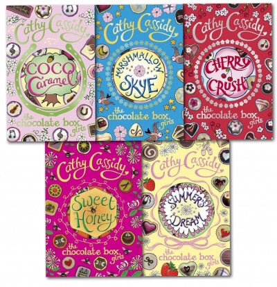 Chocolate Box Girls Collection Cathy Cassidy 5 Books Set