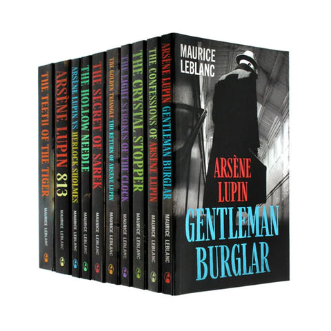 The Complete Collection of Arsène Lupin by Maurice LeBlanc 10 Books Box Set - Fiction - Paperback