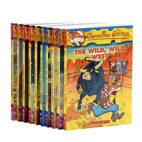Geronimo Stilton #21-30 Collection (10 book)