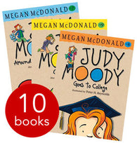 Judy Moody Collection - 10 Books By Megan McDonald
