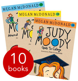 Judy Moody Collection - 10 Books By Megan McDonald