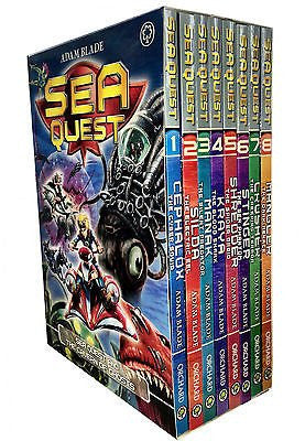 Sea Quest Series 1 and 2 By Adam Blade - 8 Books Collection