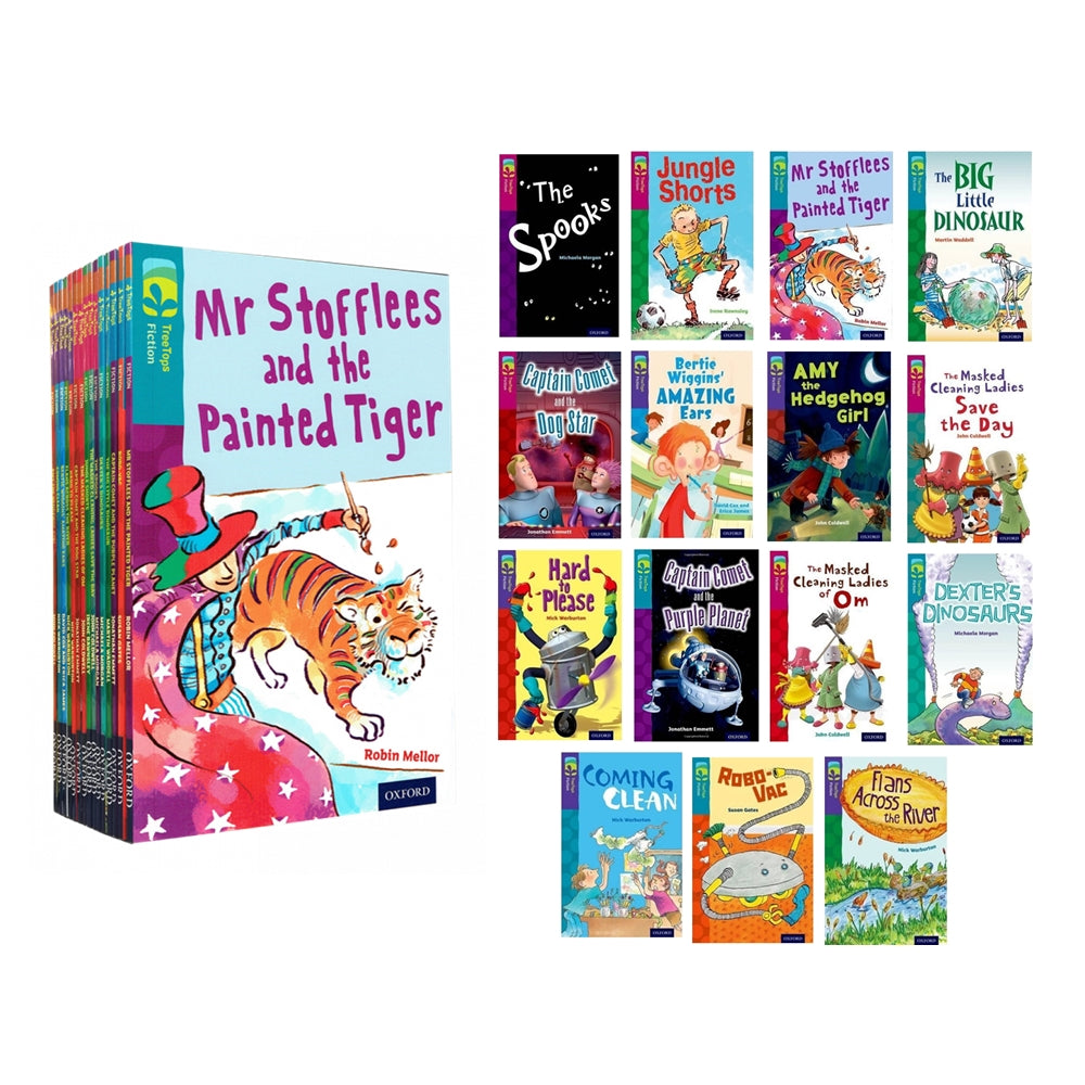 Oxford Reading Tree - Treetop Fiction Collection 15 Books – 童夢書