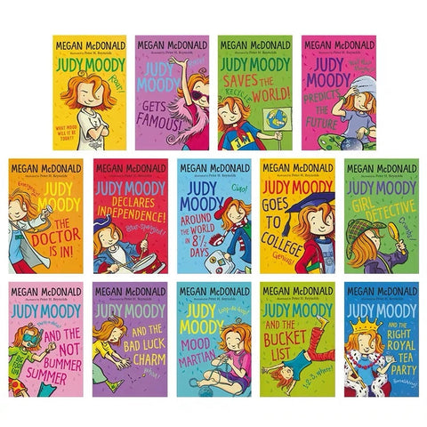 Judy Moody 15 Books Collection Box Set By Megan McDonald(1