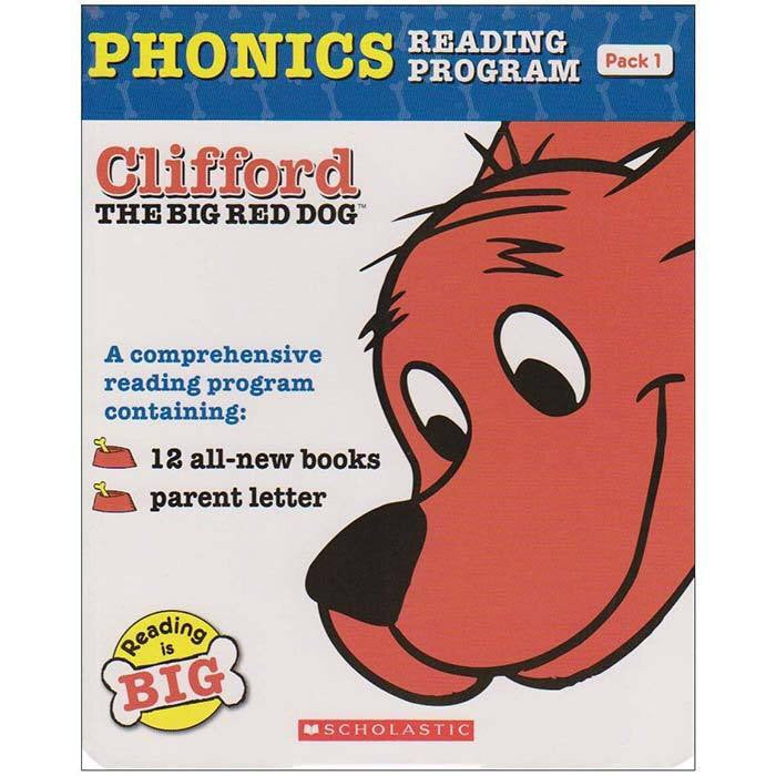 Clifford Phonics Fun Pack1-6 72冊　【0787】 Php1,799 for 72 books, Clifford's Phonics Fun Reading