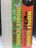 Middle School 3 books  collection