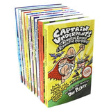 Captain Underpants 10 Books Box Set by Dav Pilkey